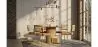 Dining Chair - Upholstered in Velvet - Wood and Rattan - Martha image 7