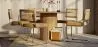 Dining Chair - Upholstered in Velvet - Wood and Rattan - Martha image 7