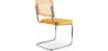 Dining Chair - Upholstered in Velvet - Wood and Rattan - Martha image 7