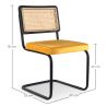 Dining Chair - Upholstered in Velvet - Wood & Rattan - Puila image 7