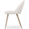 Dining Chair - Upholstered in Bouclé Fabric - Scandinavian Design - Evelyne image 7