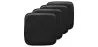 Pack of 4 Magnetic Cushions for Stool - Faux Leather - Stylix image 7