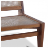 Buy Lounge Chair - Boho Bali Design - Wood - Prena Natural 60465 - in the UK