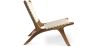 Armchair - Handcrafted Boho Bali Design Chair - Wood and Rope - Recia image 7