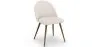 Dining Chair - Upholstered in Bouclé Fabric - Scandinavian - Evelyne image 7