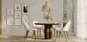 Dining Chair - Upholstered in Bouclé Fabric - Scandinavian - Evelyne image 7