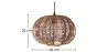 Rattan Ceiling Lamp - Boho Bali Design Pendant Lamp - Pya image 7