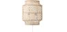 Wall Lamp - Boho Bali Bamboo Design - Hya image 7