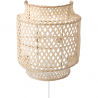Buy Wall Lamp - Boho Bali Bamboo Design - Hya Natural 60485 - prices