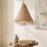 Esparto Ceiling Lamp - Boho Bali Design Hanging Lamp - Pitse image 7