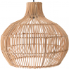 Buy Rattan Pendant Lamp, Boho Bali Style - Elan Natural 60487 - in the UK