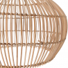 Buy Rattan Pendant Lamp, Boho Bali Style - Elan Natural 60487 - in the UK