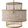 Rattan Ceiling Lamp - Boho Bali Design Pendant Lamp - Yei image 7