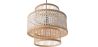 Rattan Ceiling Lamp - Boho Bali Design Pendant Lamp - Yei image 7