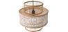 Rattan Ceiling Lamp - Boho Bali Design Pendant Lamp - Yei image 7