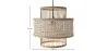 Rattan Ceiling Lamp - Boho Bali Design Pendant Lamp - Yei image 7