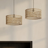 Rattan Ceiling Lamp - Boho Bali Design Pendant Lamp - Beri image 7