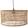 Rattan Ceiling Lamp - Boho Bali Design Pendant Lamp - Beri image 7