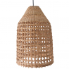 Rattan Ceiling Lamp - Boho Bali Design Pendant Lamp - Fai image 7