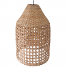 Rattan Ceiling Lamp - Boho Bali Design Pendant Lamp - Fai image 7