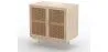 Natural Wood Sideboard - Boho Bali Design - 2 doors - Treys image 7