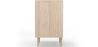 Natural Wood Sideboard - Boho Bali Design - 2 doors - Treys image 7