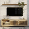 Buy Natural Wood TV Stand - Boho Bali Design - Treys Natural 60514 with a guarantee