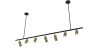 Rail Ceiling Lamp - 7 Adjustable Gold Spotlights - 140CM image 7
