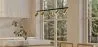 Rail Ceiling Lamp - 5 Adjustable Gold Spotlights - 110CM image 7