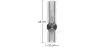Lamp Wall Light - Crystal and Metal - Kren image 7
