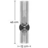 Lamp Wall Light - Crystal and Metal - Kren image 7
