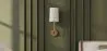 Lamp Wall Light - Gold with Fabric Shade - Miu image 7