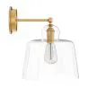 Lamp Wall Light - Gold Metal and Crystal - Sabela image 7