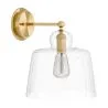 Lamp Wall Light - Gold Metal and Crystal - Sabela image 7