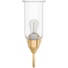 Buy Chandelier Lamp - Golden Wall Light - Driss Transparent 60527 with a guarantee