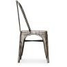 Buy Steel Dining Chair - Industrial Design - New Edition - Stylix Metallic bronze 99932871 home delivery