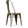 Buy Steel Dining Chair - Industrial Design - New Edition - Stylix Metallic bronze 99932871 with a guarantee