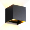 Buy Wall Lamp - LED Cube - Lubo Black 60529 - in the UK