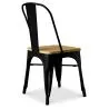 Dining Chair - Industrial Design - Wood & Steel - Stylix image 7