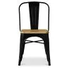 Dining Chair - Industrial Design - Wood & Steel - Stylix image 7