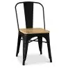 Dining Chair - Industrial Design - Wood & Steel - Stylix image 7