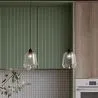 Ceiling Lamp - Pendant Lamp - Glass and Metal - Amaia image 7