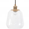Buy Ceiling Lamp - Pendant Lamp - Glass and Metal - Amaia Blue 60530 at Privatefloor