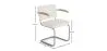 Dining Chair with Armrests - Upholstered in Bouclé Fabric - Henr image 7