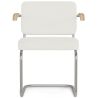 Dining Chair with Armrests - Upholstered in Bouclé Fabric - Henr image 7
