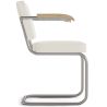 Dining Chair with Armrests - Upholstered in Bouclé Fabric - Henr image 7