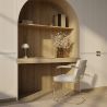 Dining Chair with Armrests - Upholstered in Bouclé Fabric - Henr image 7