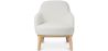 Upholstered Dining Chair - White Boucle - Letter image 7