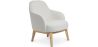 Upholstered Dining Chair - White Boucle - Letter image 7