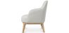 Upholstered Dining Chair - White Boucle - Letter image 7